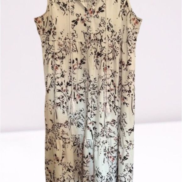 Floral Sleeveless Dress - Picture 1 of 3